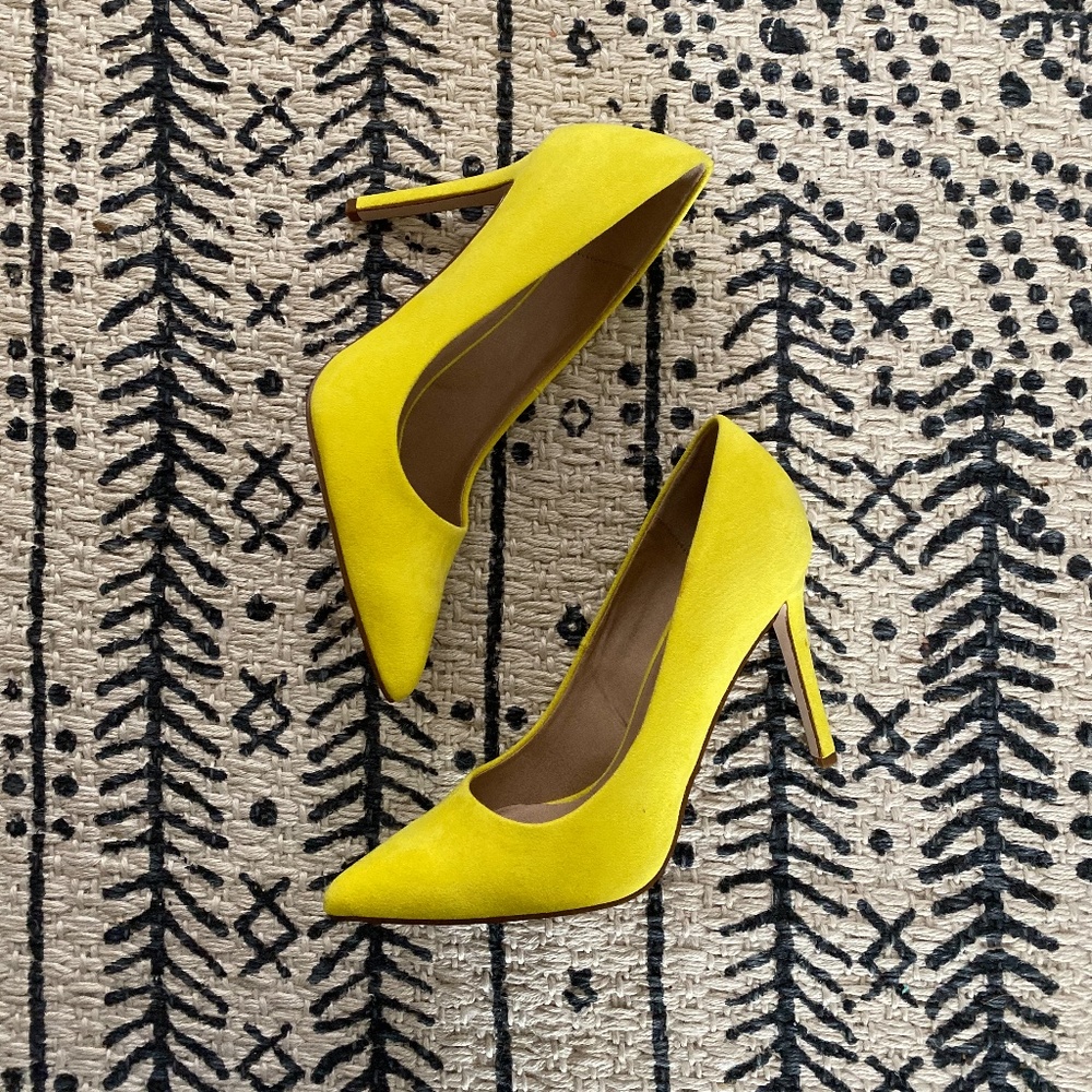 ASOS Citron Pointed Toe Heels
